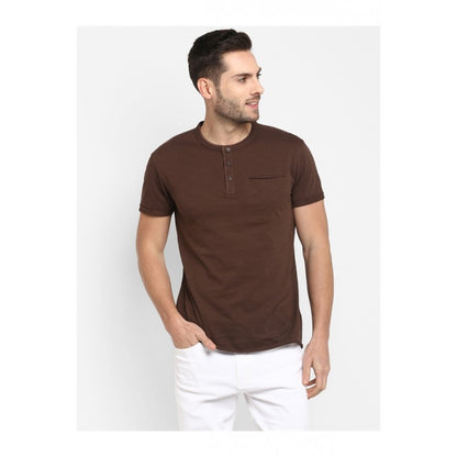 Mens Brown T Shirt