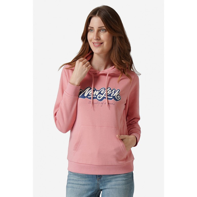 Women Pink Hoodie