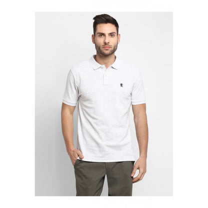 Mens Off White Melange T Shirt