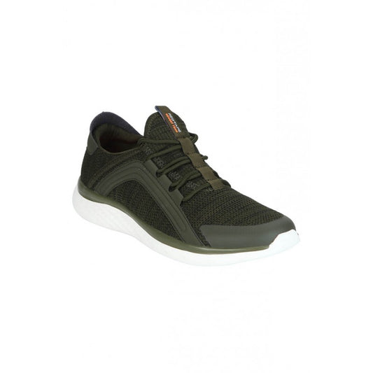 Men Khaki Walking Shoes