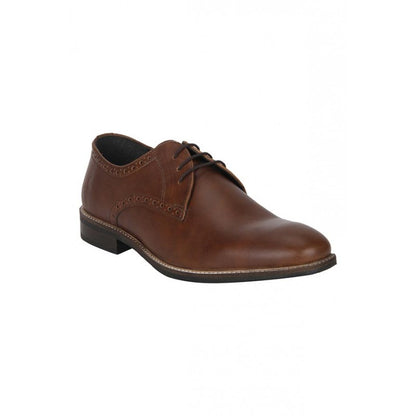 Bond Street by RedTape Men Tan Derby Shoes