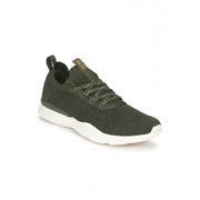 Men Olive Walking Shoes
