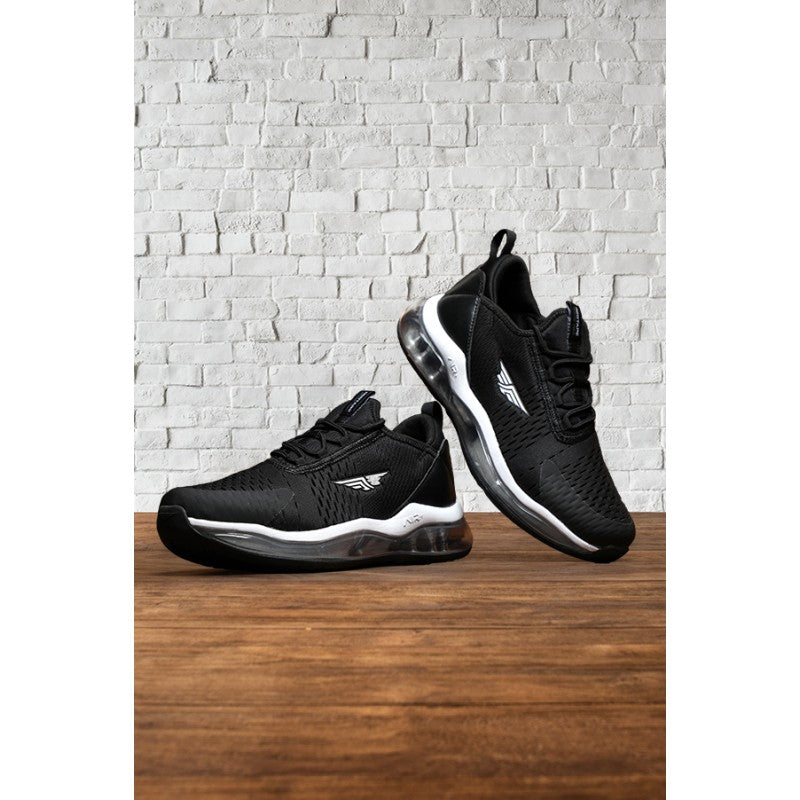 Men Black Walking Shoes