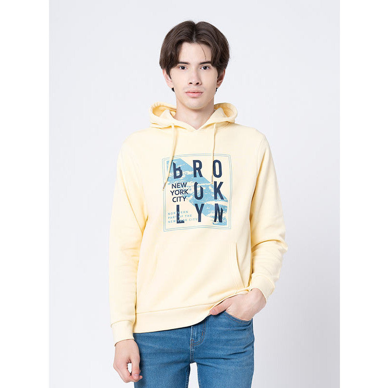 Casual Graphic Hoodie For Men - M / Lemon / 32*27*2.5
