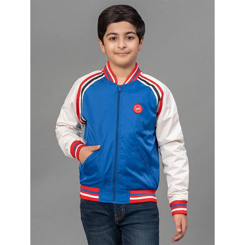 RedTape Blue Jacket for Boys | Comfortable and Warm