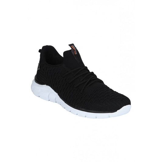 Men Black Walking Shoes