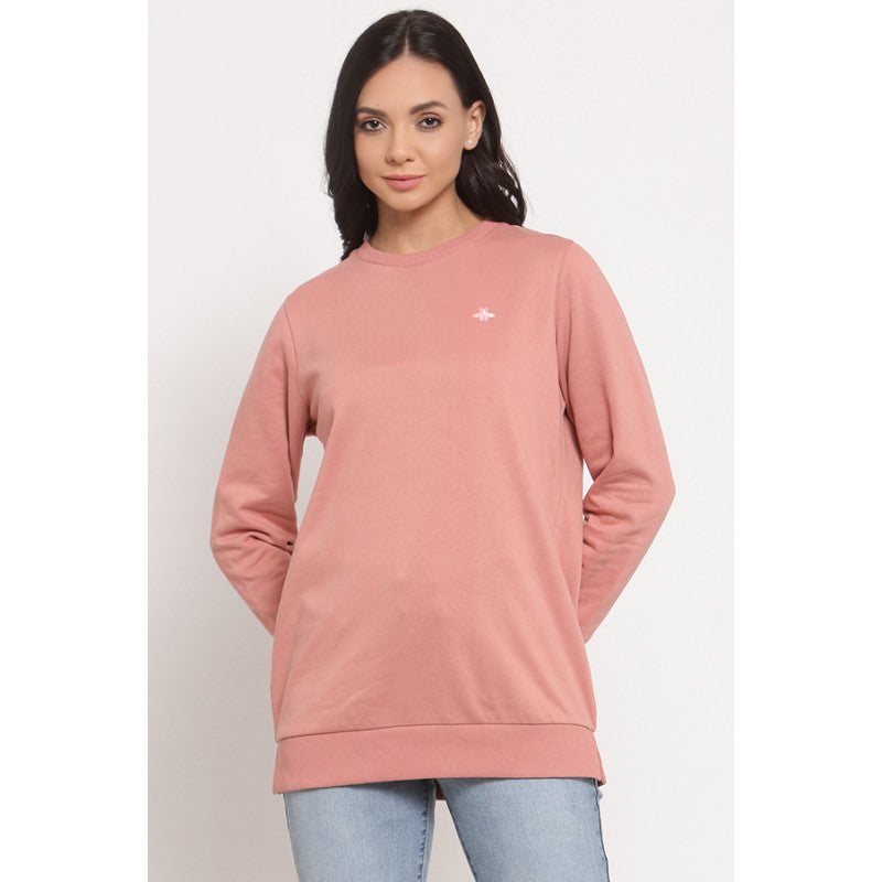 Women's Pale Pink Sweatshirt