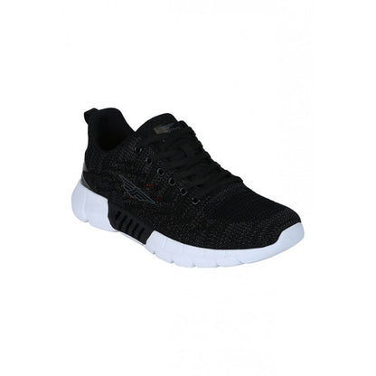 RedTape Men Black Walking Shoes