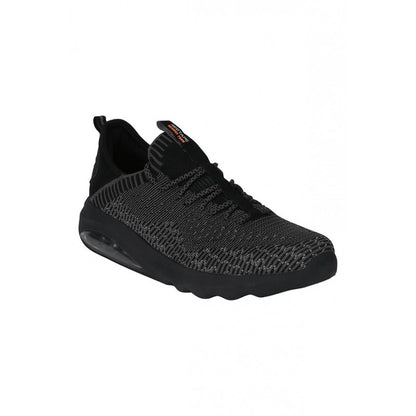 RedTape Men Black Walking Shoes