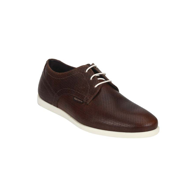 RedTape Men Brown Derby Shoes