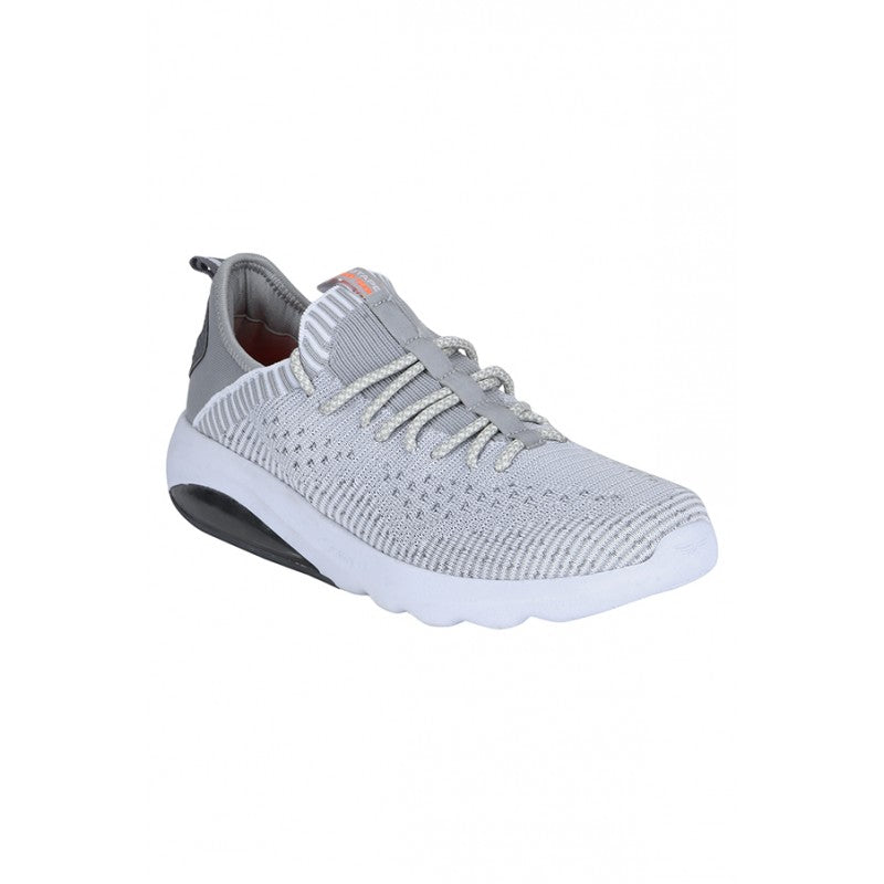 Men Light Grey Walking Shoes