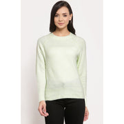 Women's Pastel Green Sweater