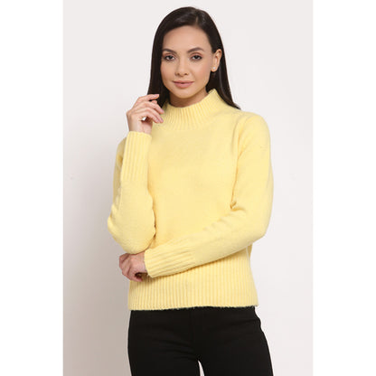 MODE by RedTape Women's Yellow Sweater