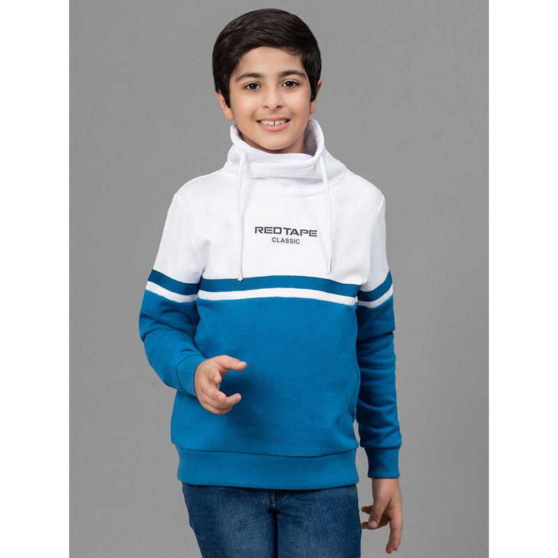 RedTape Blue Sweatshirt for Boy | Comfortable & Durable