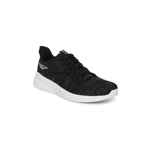 Men Black Walking Shoes