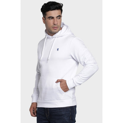 Mens White Hoodie