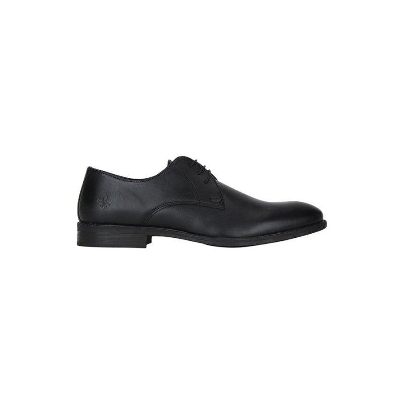 Men Black Derby Shoes
