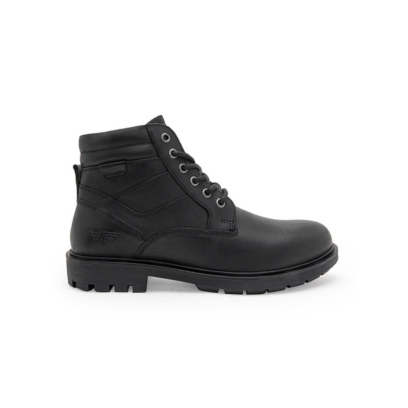 Genuine Leather Ankle Length Boots for Men | Soft Cushioned Insole, Slip-ResisTance, Dynamic Feet Support, Arch Support & Shock Absorption