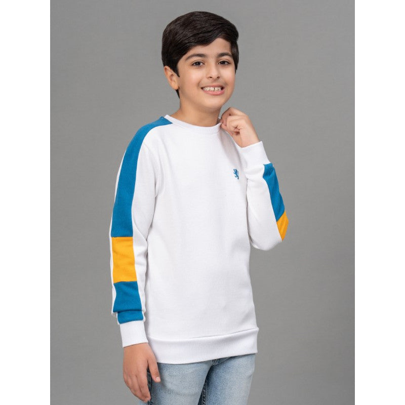 White Sweatshirt for Boys