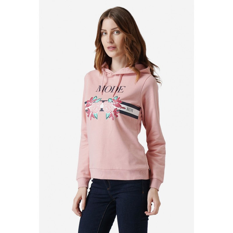 Women Pink Hoodie