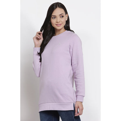 MODE by RedTape Women's Lilac Sweatshirt