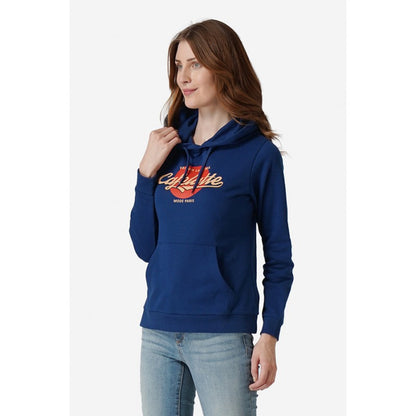 Women Airforce Blue Hoodie