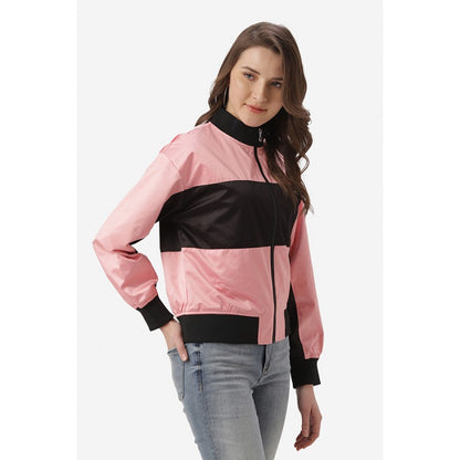 Women Pastel Pink Jacket