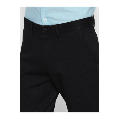 Mens Black Check Jogger