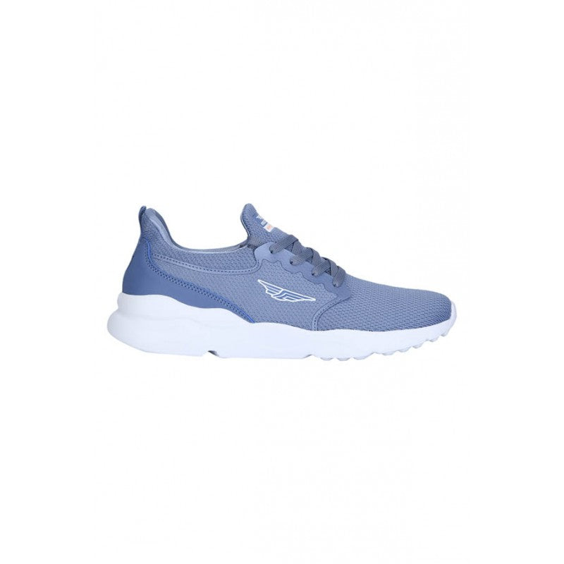 Men Light Blue Walking Shoes