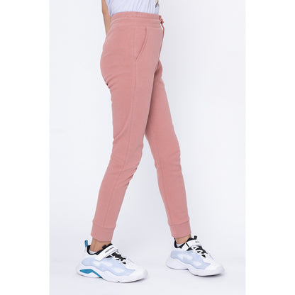 Girls Pale Pink Solid Jogger Redtape - Main Image