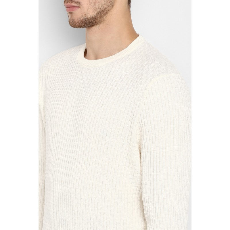 Mens Off White Sweater