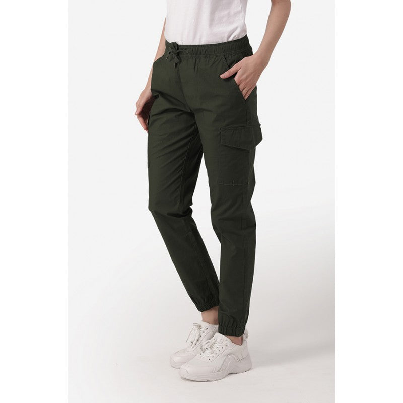 Women Olive Jogger