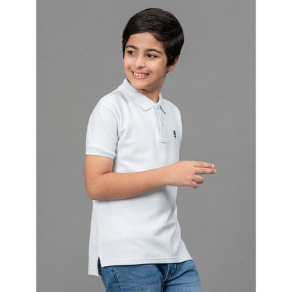 RedTape Light Blue T-Shirt for Boys | Comfortable and Durable