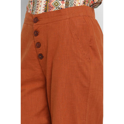 Women Rust Pant