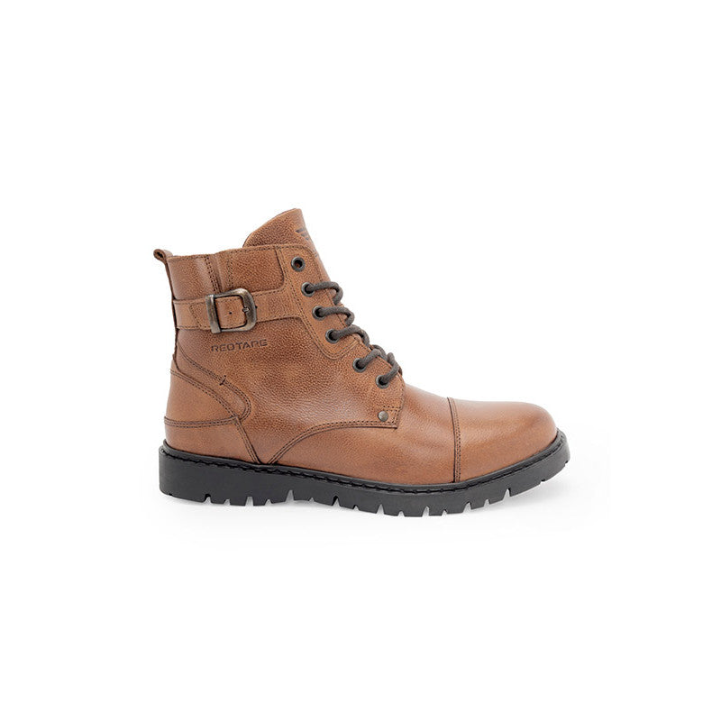 Genuine Leather Ankle Length Boots for Men | Soft Cushioned Insole, Slip-ResisTance, Dynamic Feet Support, Arch Support & Shock Absorption