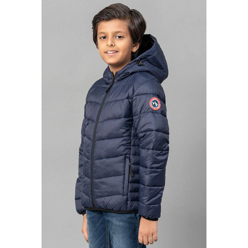 Kids Unisex Navy Padded Jacket