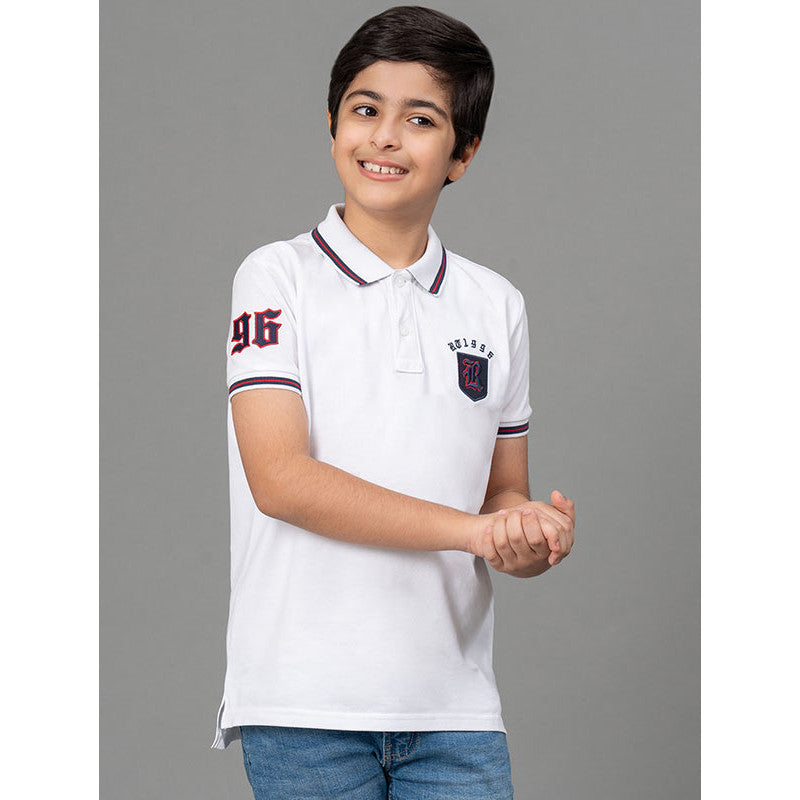 White T-Shirt for Boys