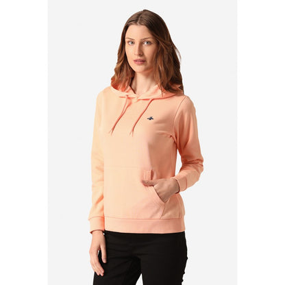 Women Salmon Hoodie