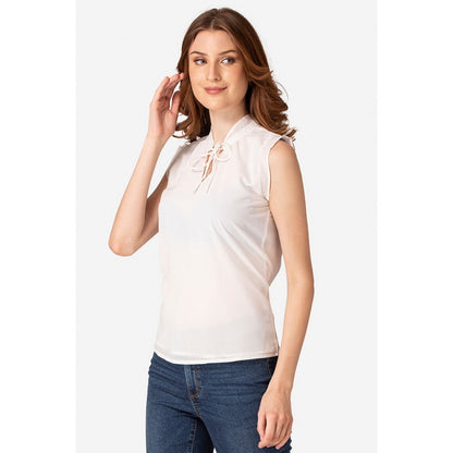 Women White Top Blouse