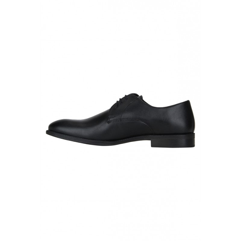 Bond Street by RedTape Men Black Derby Shoes