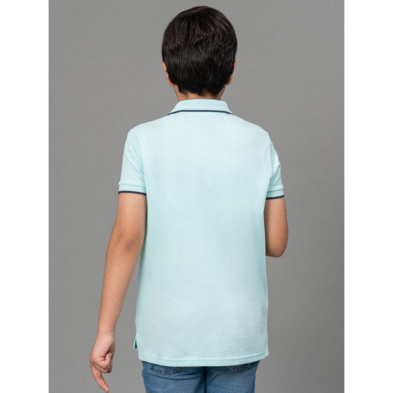 RedTape Arctic Blue T-Shirt for Boys | Comfortable and Durable