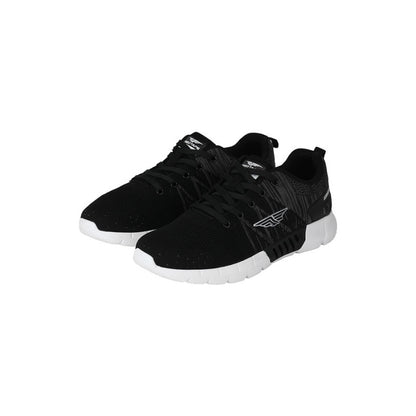 RedTape Men Black Walking Shoes