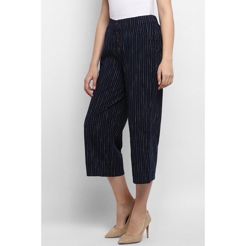 Women Navy Pant