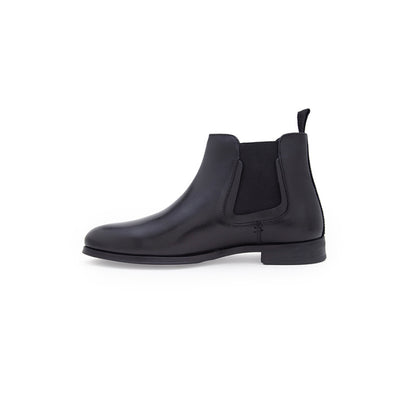 RedTape Men Black Genuine Leather ChelSea Boots