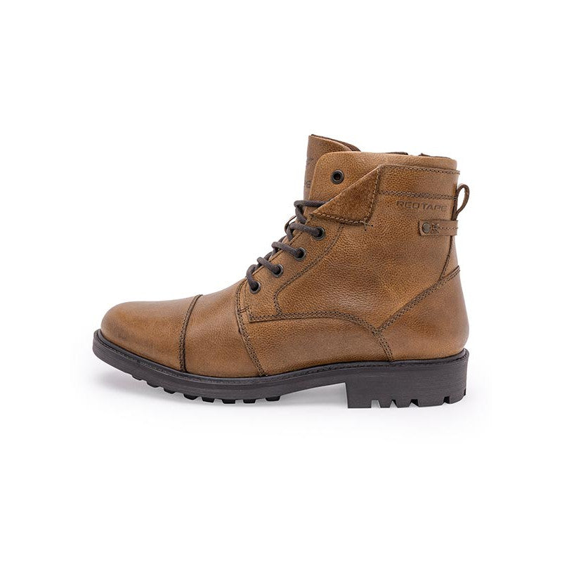 Genuine Leather Ankle Length Boots for Men | Soft Cushioned Insole, Slip-ResisTance, Dynamic Feet Support, Arch Support & Shock Absorption