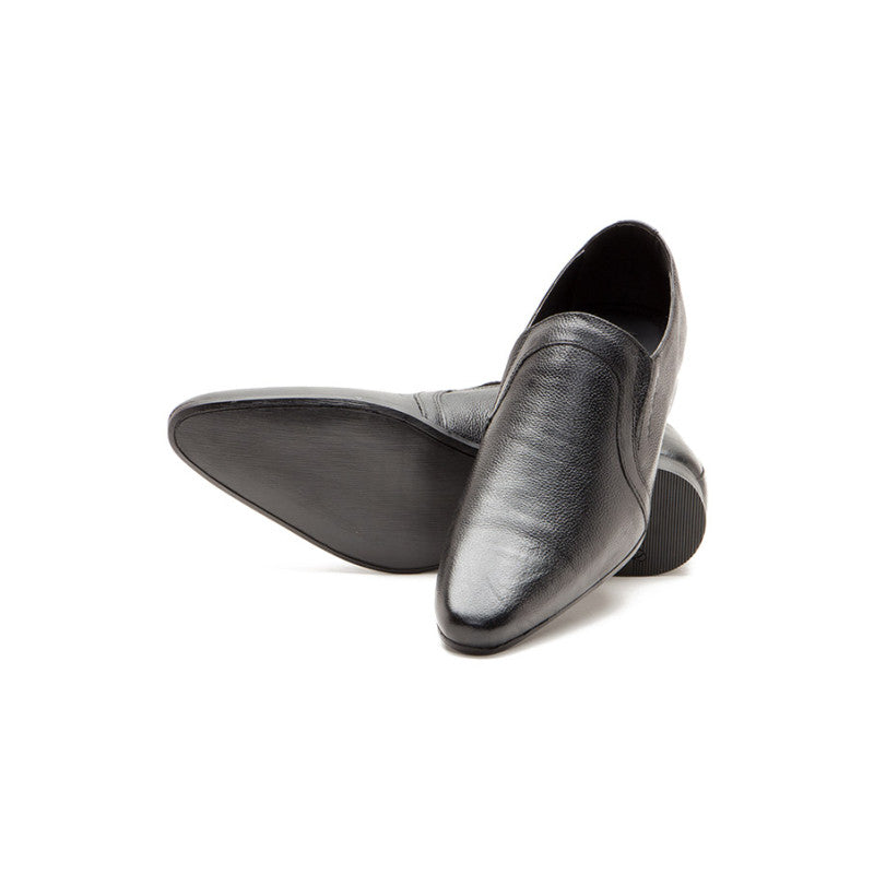 Men Black Slip On Shoes