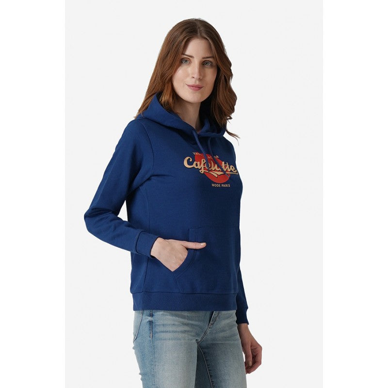 Women Airforce Blue Hoodie