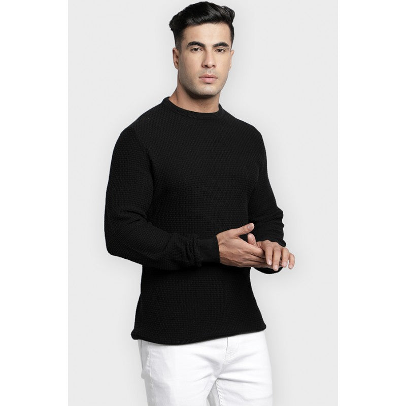 Mens Black Sweater