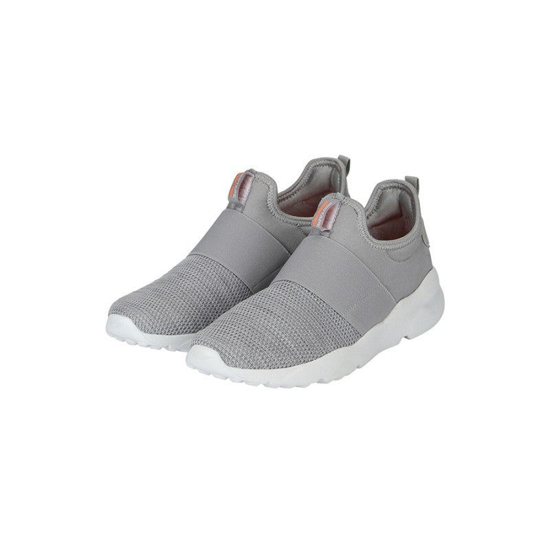 Men Light Grey Walking Shoes