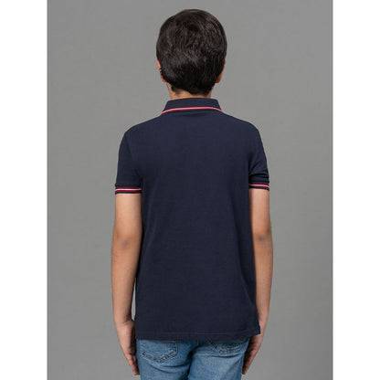 RedTape Navy T-Shirt for Boys | Comfortable and Durable